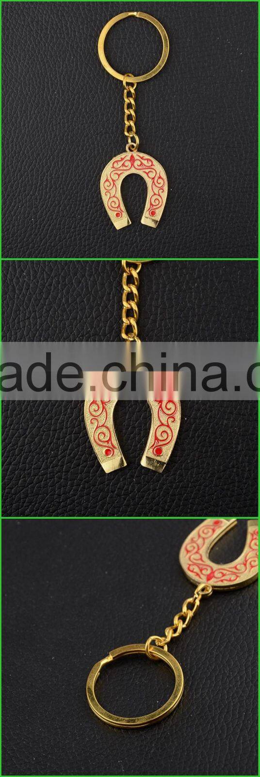 Wholesale Cheap New christmas promotion premium gift keyring