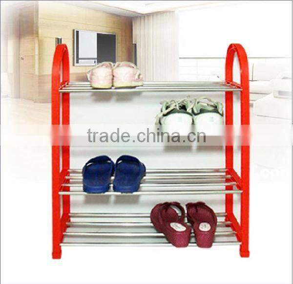 metal & plastic display shoe rack