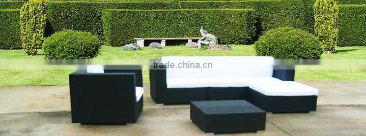 wicker outdoor sofa set / rattan furniture