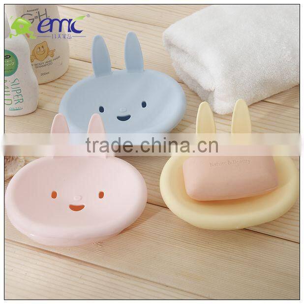 Rabbit sharp plastic soap container