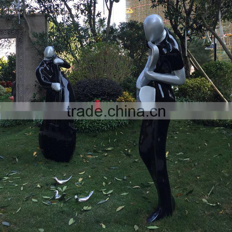 Fiberglass music character figure