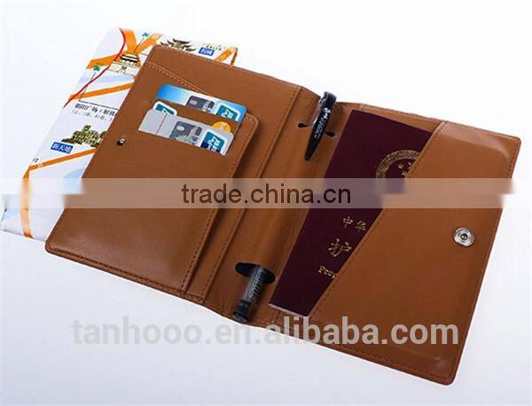 genuine leather passport cover , Cheque Holders