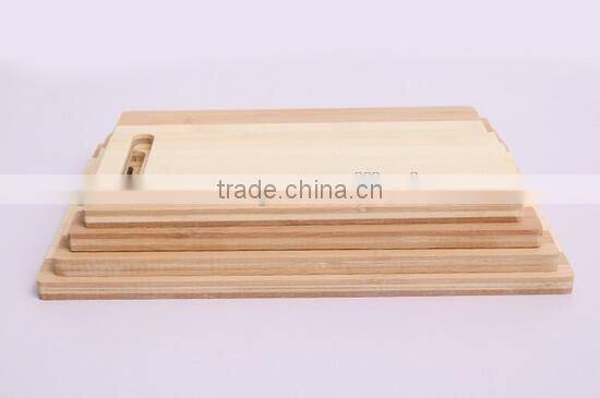 bamboo wooden thick chopping board cutting board kitchen with handle