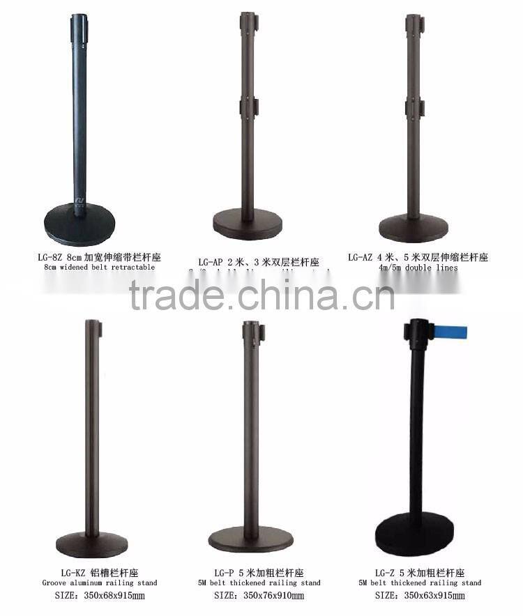 queue line stand&barrier Stand Stainless Steel