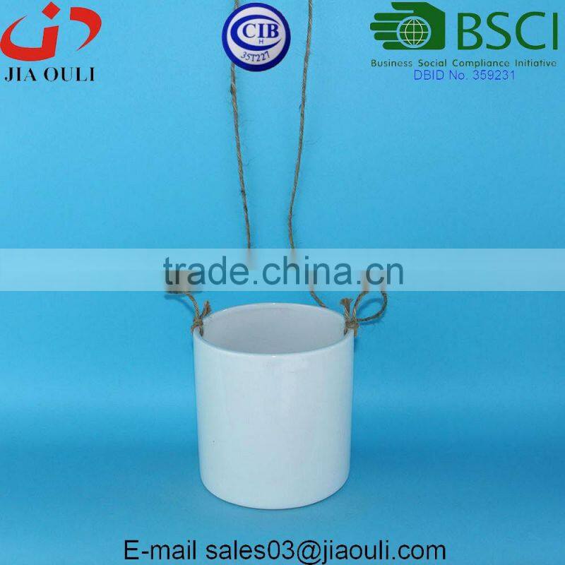 BSCI Audit Factory Sky planter hanging flower pot for home and garden decorations