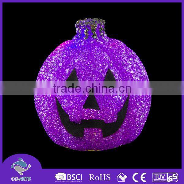 Smile cute pumpkin led halloween party decorations