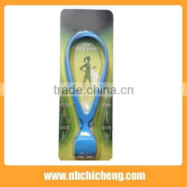 Super Bright Silicon Flexible Led Running Warning Light Waterproof Led Neck Jogging Light