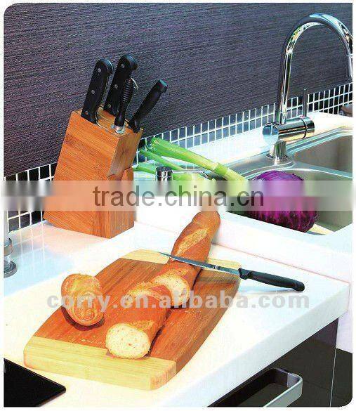 WOODEN/BAMBOO CUTTING BOARD choppig block with handle