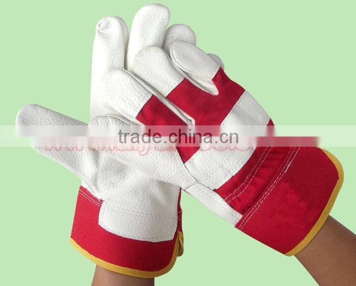 Cow leather gloves Work gloves cow split Working arc-welder's glove