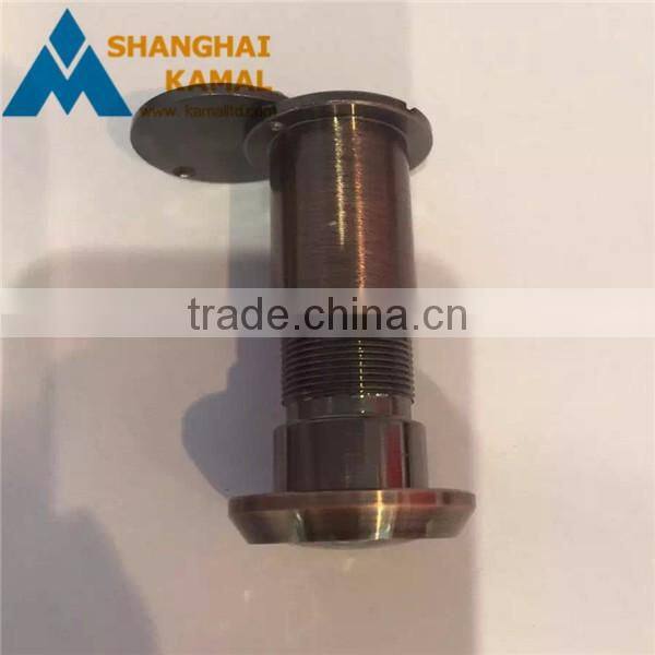 180 WIDE ANGLE D PEEPHOLE SPYHOLE CHROME BRASS 35-55MM DOORS