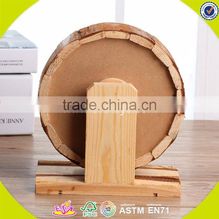 2017 New design wooden pet running wheel mini wooden pet running wheel cute wooden pet running wheel W06F031