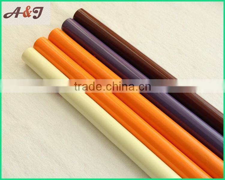 wooden handles painted with color, any color is available