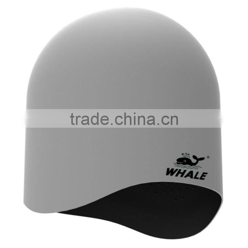Reversible custom logo design silicone swimming hat (CAP-1804)