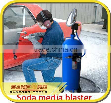 Dual Mini Sandblasting Machine For Rusty Cleaning