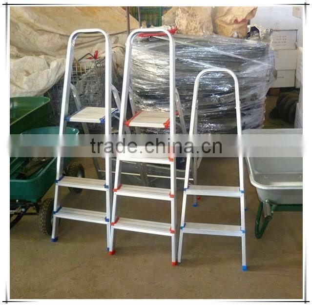 2016 new products of high quality 4 steps aluminum folding ladders