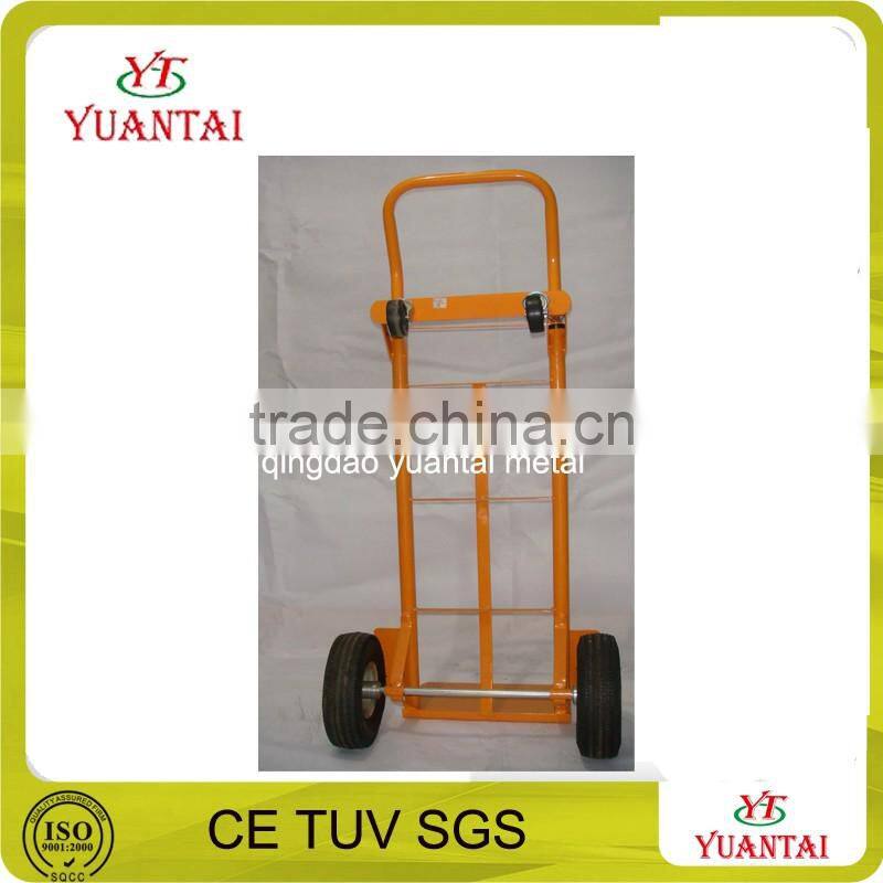multipurpose Steel 2 in 1 four-wheels platform hand trolley HT1842