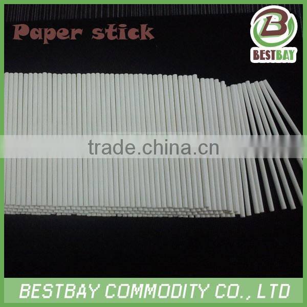 Colorful pattern food paper sticks,chocolate cake lollipop stick