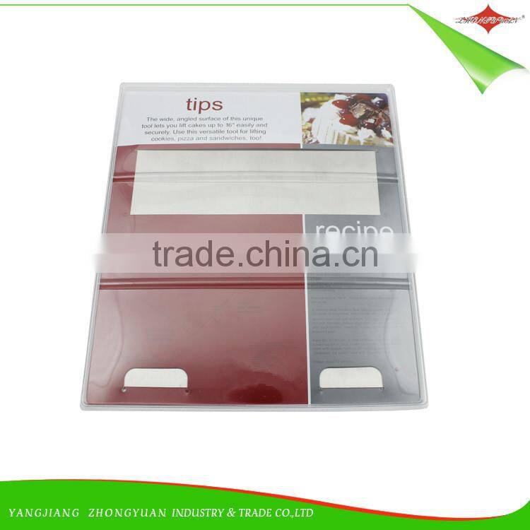 ZY-F1392 tpr handle staineless steel head cake lifter cookie spatula