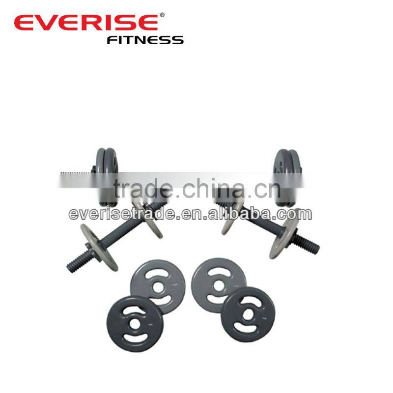 Fixed dumbbell & barbell set for sale