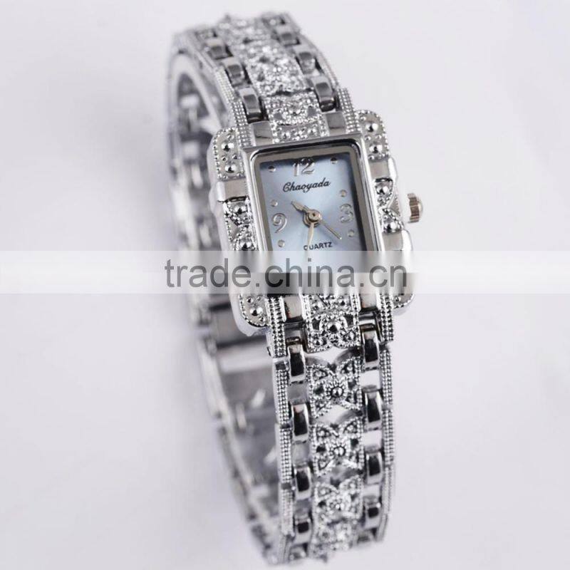 2017 new free sample charming vogue lady decoration watch japan movement quartz watch luxury crystal dimond watch