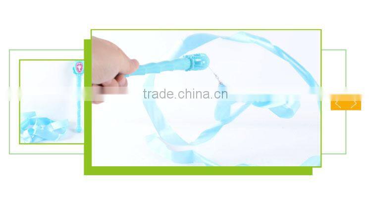 Newest product kids sport set toy rhythmic gymnastics ribbon