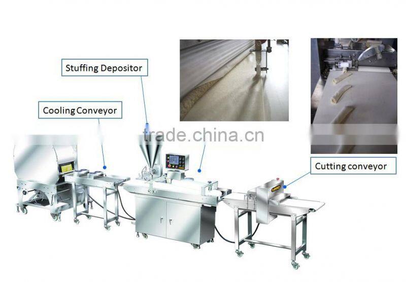 Anko Factory Finger Food Open Ends Spring Roll Pastry Machine