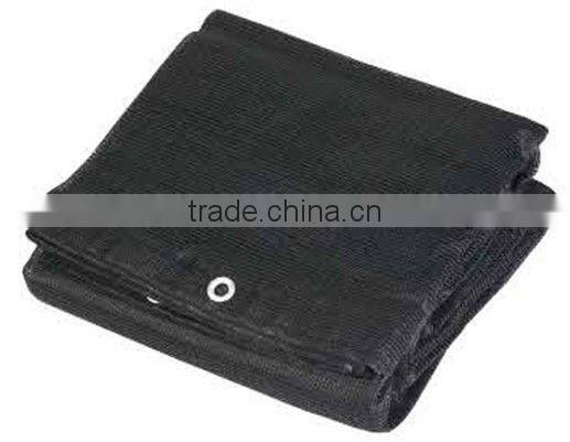 Knitted mesh truck tarp