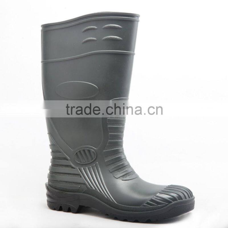 CSA impact and penetration resistance PVC waterproof gumboots safety rain boots