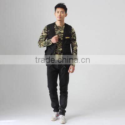 ZX Promotion Jackets men sleeveless clothing Nikon uniform vest