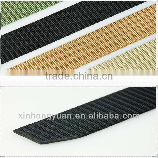 custom webbing belt material