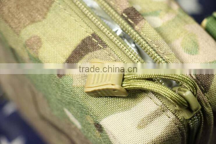 custom camouflage military tactical molle canteen pouch small bag