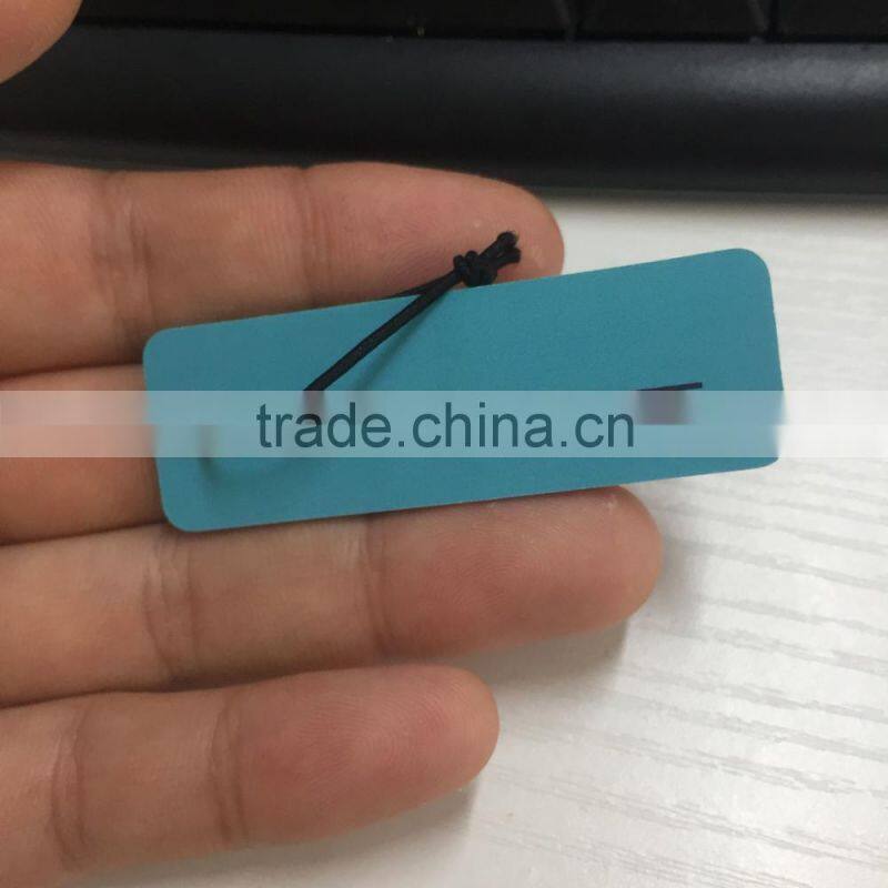 Small hang tags for garments