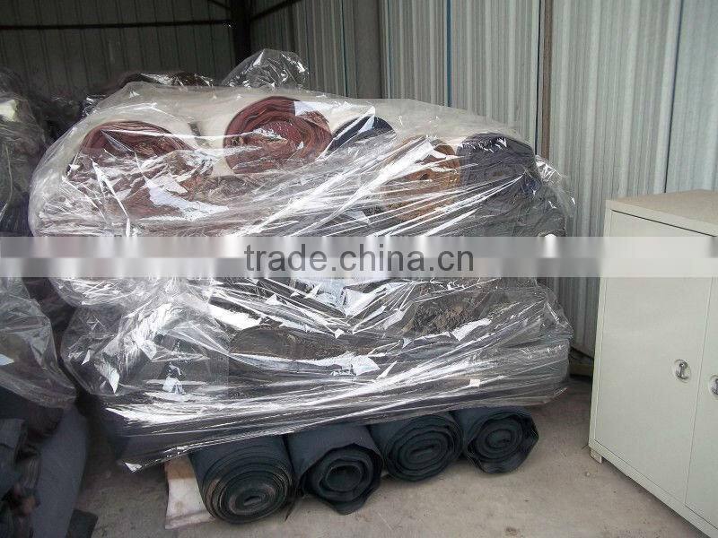 PU leather, pu artiticial leather stocklots B grade for shoes and bag making