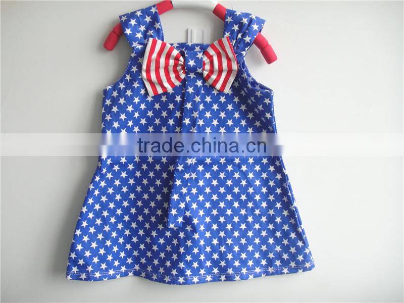 Fashion 4th of July outfits, baby girl summer dress, baby dress designs for girl