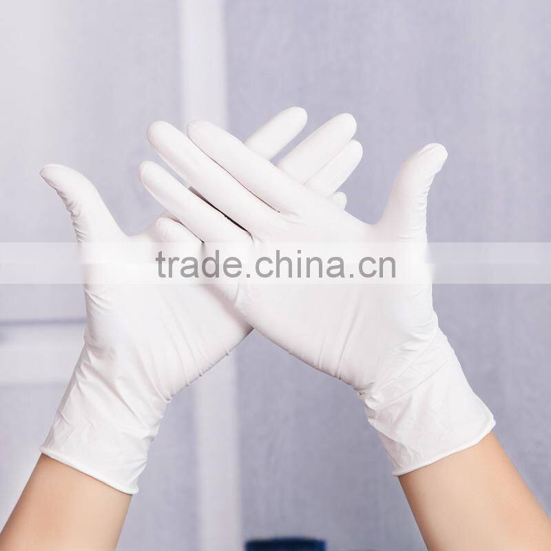 GZY 2015 bulk factory wholesale one-time latex examination gloves prices