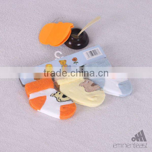 Plain knitted babi sock