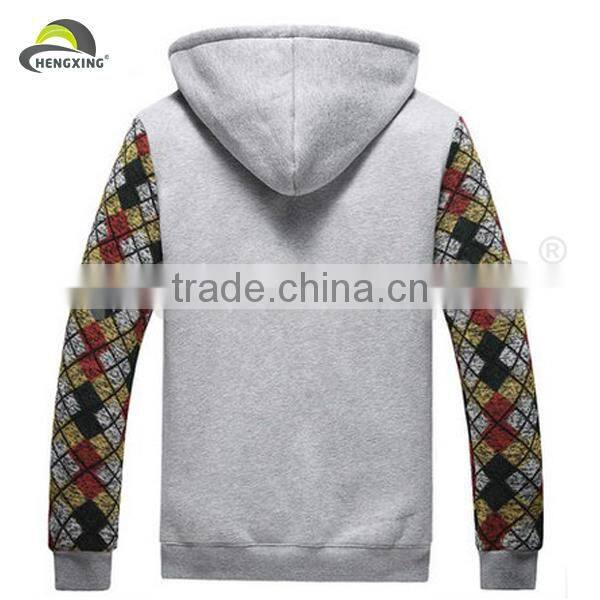 Mens Plain 100% Polyester Sublimation Printed Hoodie