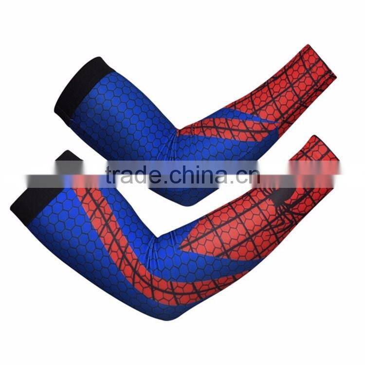 China manufacturer Custom design heat transfer sublimation compression arm sleeve no minimum