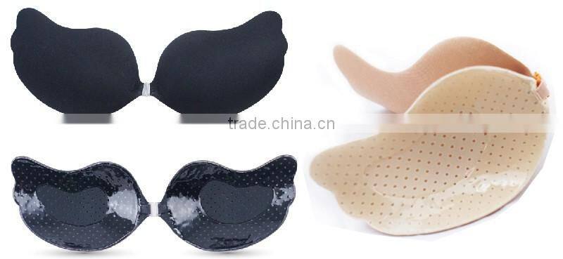 Sex wedding dress invisible bra wire free full cover