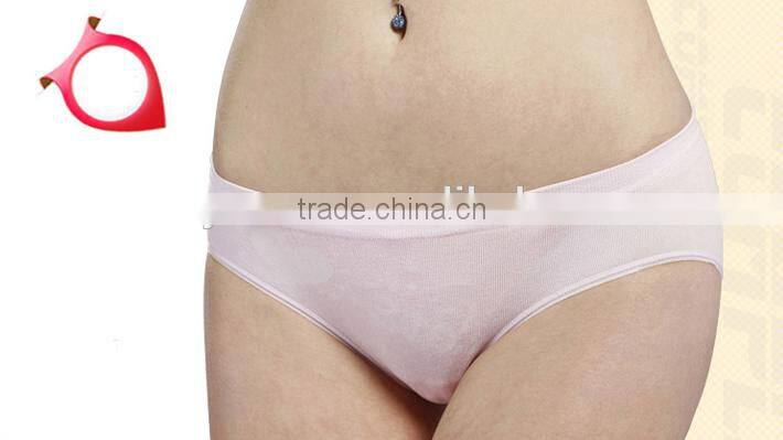 Factory Provide Latest Seamless Women Nylon Full Brief Girls Wearing Panty