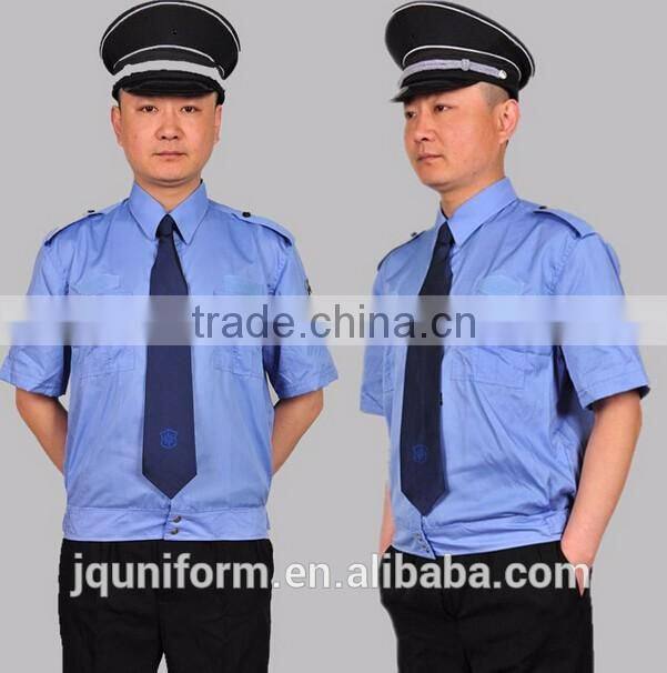 custom good quality latest design perfet fits hotel security guard uniform wholesale for sale