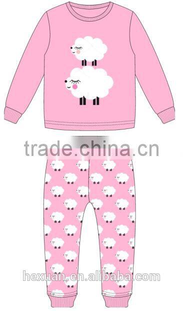 OEM or stocked designs childrens pajamas wholesale/pajamas wholesale