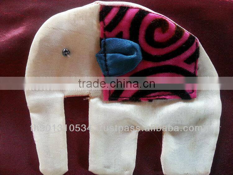 Thai Silk Embroidered wallet bag