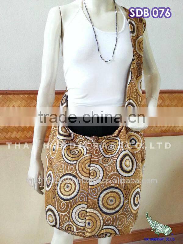 Thai Cotton Shoulder Hippie Boho Hobo Sling Crossbody