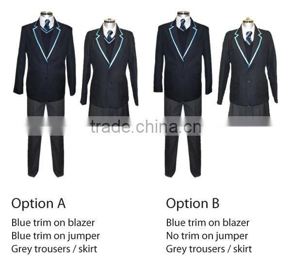 2016 FACTORY OEM custom service primary beautiful school uniform