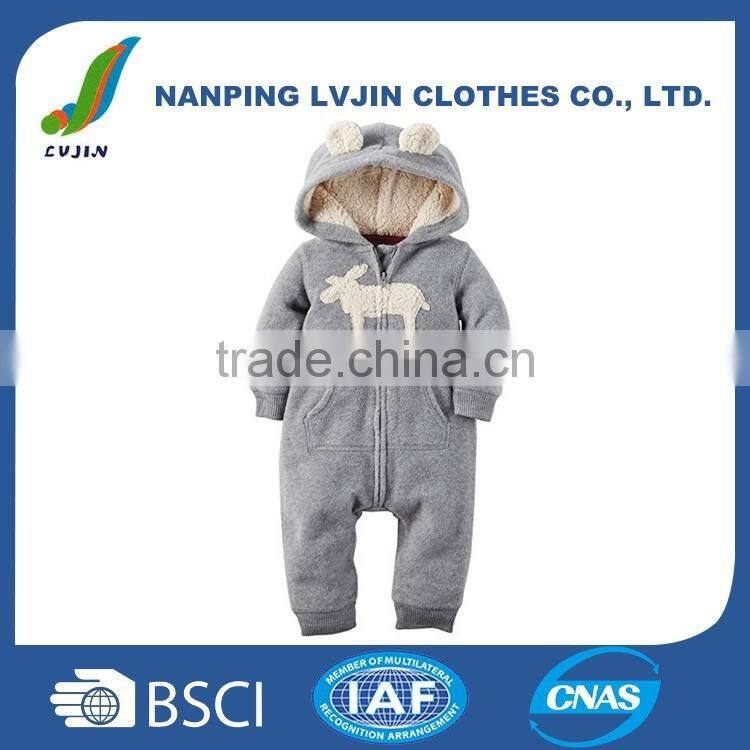 one piece zip jumpsuit baby winter jumpsuit