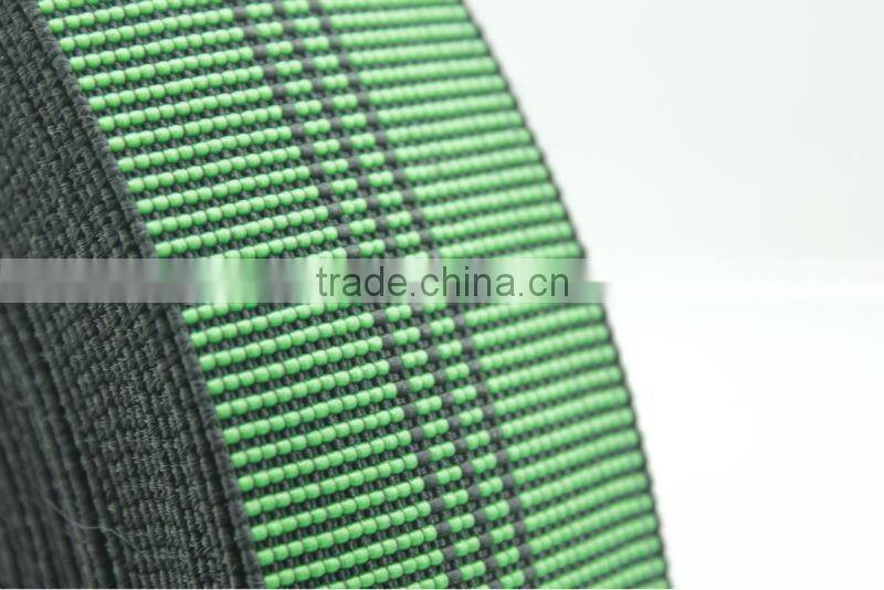 black sofa elastic webbing