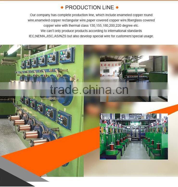 UL certificate enameled 1.5 mm copper wire