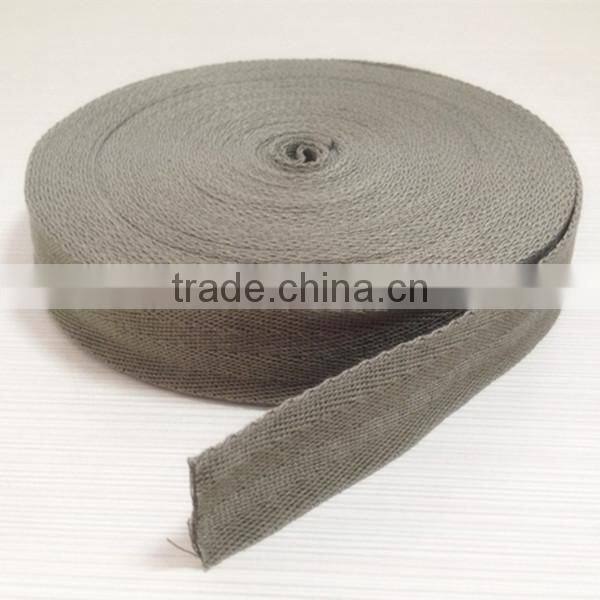 25mm natural cotton heavy webbing