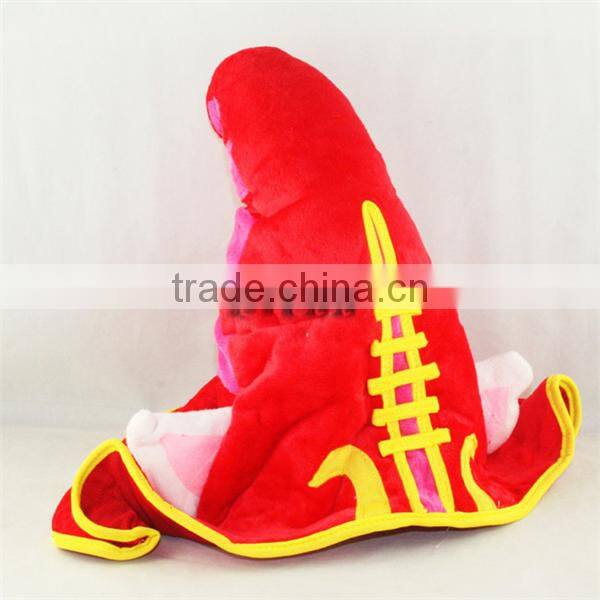 New LOL hat League of Legends plush hat LOL poro cosplay hat